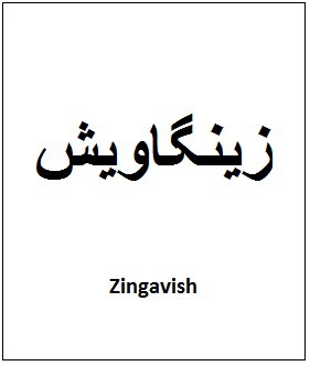 علامت تجاری زينگاويش  متعلق به شرکت سلامت گستر آرتیمان