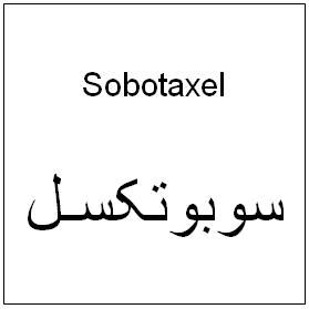 علامت تجاری سوبوتكسل  متعلق به شرکت داروسازی سبحان انکولوژی