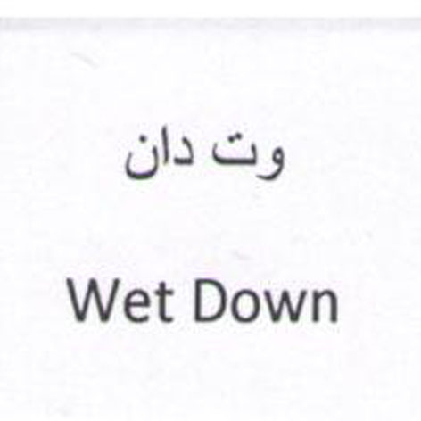 علامت تجاری وت دان  متعلق به شرکت تولیدی دستکش حریر ایران