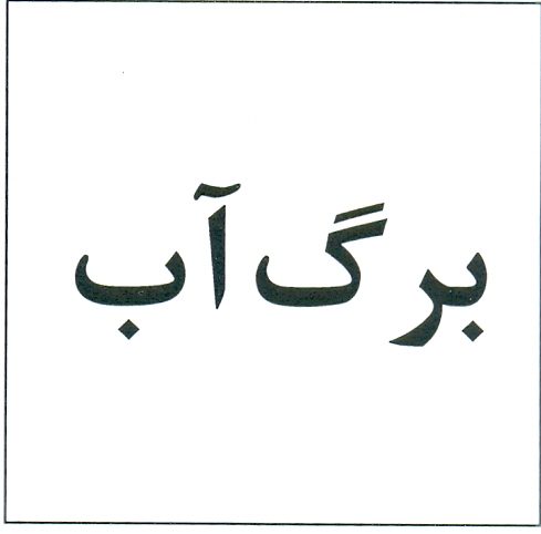 علامت تجاری برگ آب متعلق به شرکت برفاب
