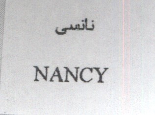 علامت تجاری نانسي  متعلق به شرکت صنایع سلولزی مارینا سان