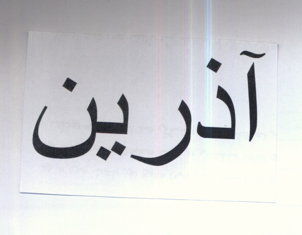 علامت تجاری آذرين متعلق به شرکت داداش برادر