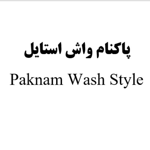 علامت تجاری پاکنام واش استایل متعلق به شرکت پاکنام