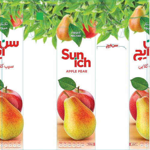 علامت تجاری نكتار سيب گلابي سن ايچ    متعلق به شرکت عالیفرد