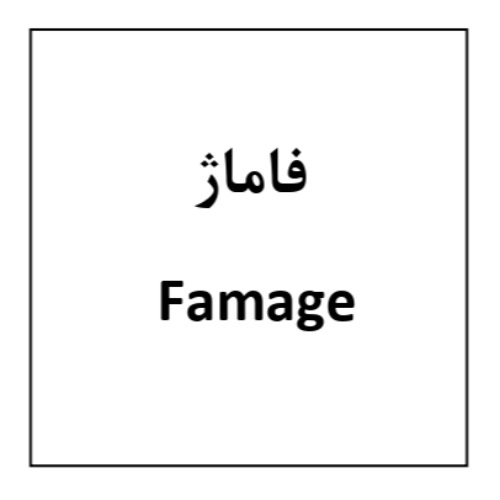 علامت تجاری فاماژ متعلق به شرکت داروسازی روژین