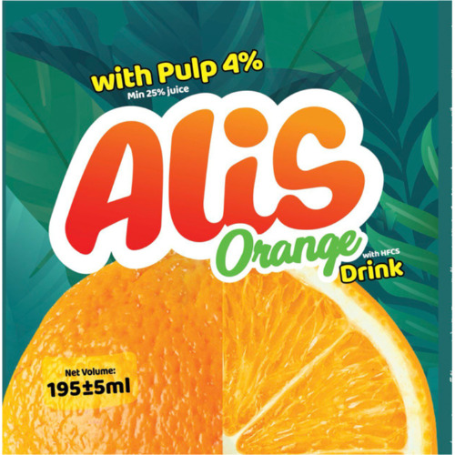 علامت تجاری 4% Min25% juice Net Volume 195±5ml متعلق به شرکت چشمه نوشان خراسان