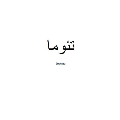 علامت تجاری تئوما  متعلق به شرکت توسعه تجارت ماهسان افروغ البرز