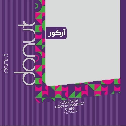 علامت تجاری آركور donut donut متعلق به شرکت آذر نان نظری