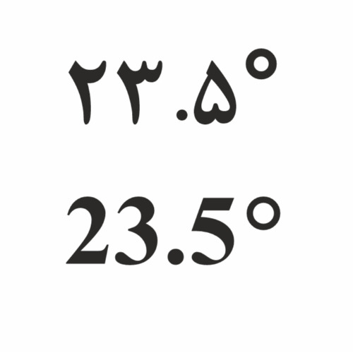 علامت تجاری °23.5  °23.5 متعلق به شرکت وستا دارو سلامت