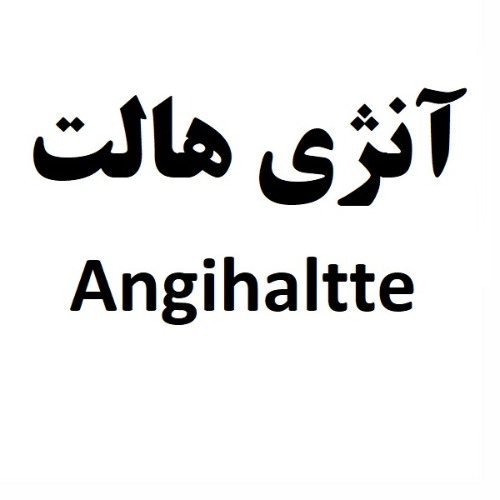 علامت تجاری آنژي هالت  متعلق به شرکت کارخانجات دارو پخش