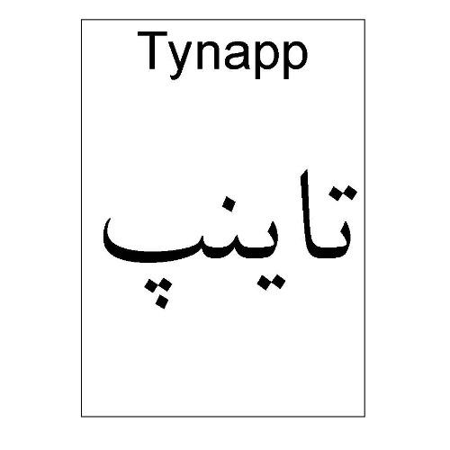 علامت تجاری تاينپ                متعلق به شرکت دارو سازی آنوشا