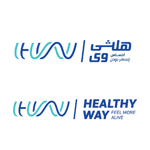 علامت تجاری هلثي وي احساس زنده تر بودن  متعلق به شرکت داروسازی ابوریحان