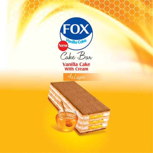 علامت تجاری _cake Bar-vanilla cake withcream-4x Layer متعلق به شرکت آذر شهد