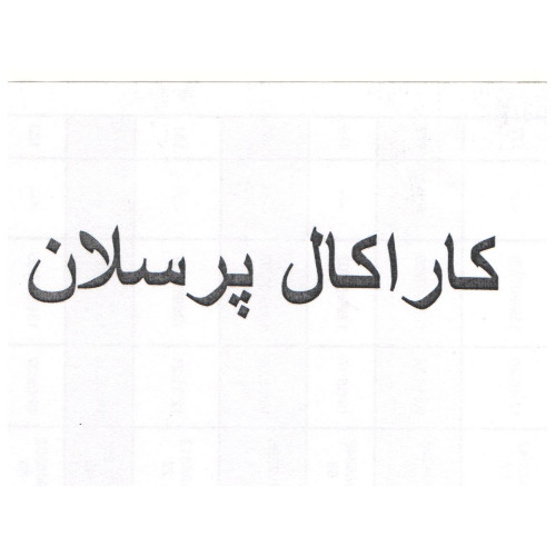 علامت تجاری كاراكال پرسلان متعلق به شرکت کاشی امین میبد