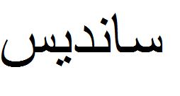 علامت تجاری سانديس متعلق به شرکت پاکدیس