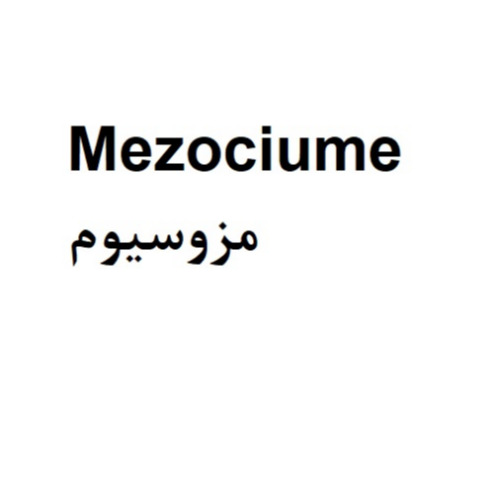 علامت تجاری مزوسيوم    متعلق به شرکت کیمیا آرا هرم