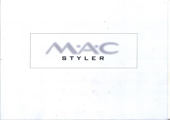 علامت تجاری .A.C STYLER متعلق به شرکت خالق ماه آرا